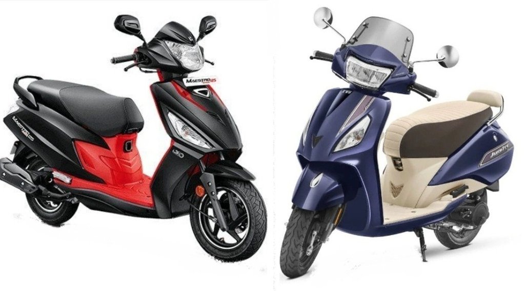 TVS Jupiter vs Hero Maestro Edge 110
