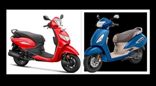 TVS Jupiter vs Hero Pleasure Plus