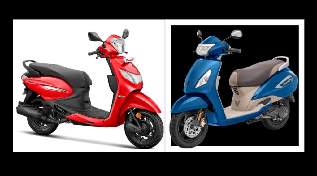 TVS Jupiter vs Hero Pleasure Plus