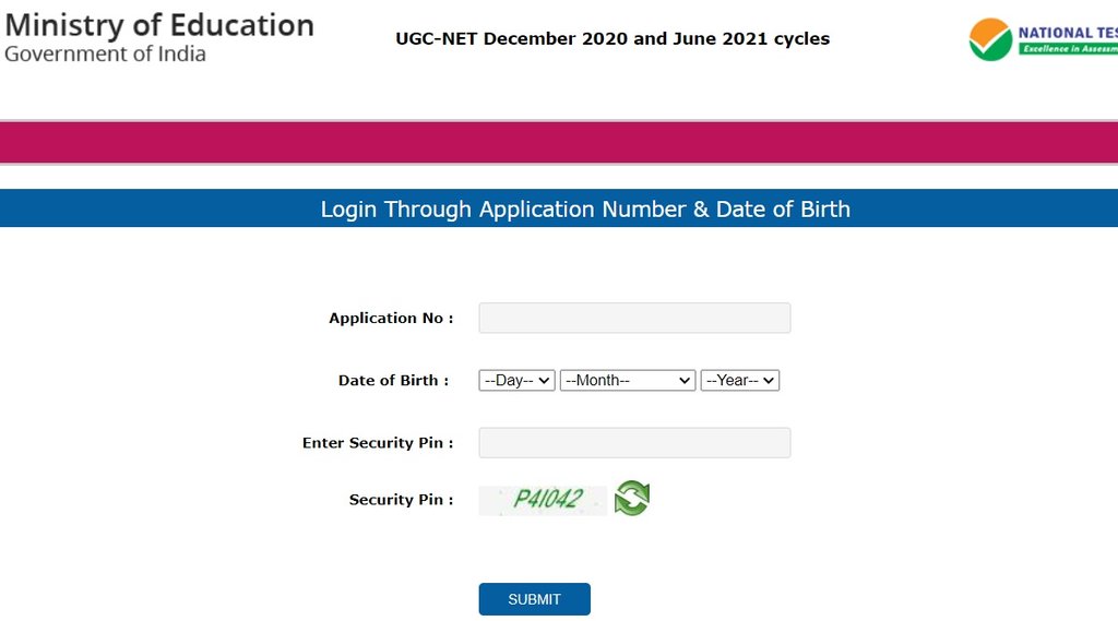 UGC, UGC NET, NTA, UGC NET Admit Card