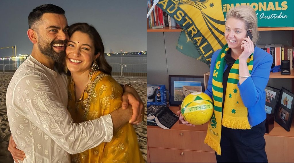 Virat kohli Anushka Sharma bridget mckenzie