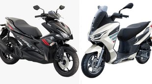 Yamaha Aerox 155 vs Aprilia SXR 160