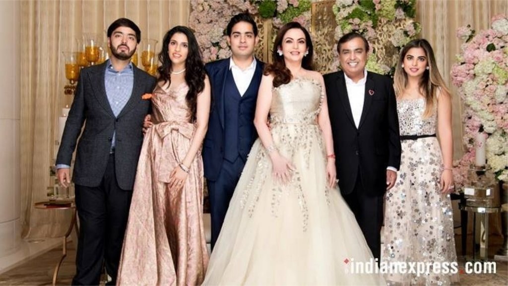 Mukesh Ambani, Distribution of wealth, Ambani family, Reliance, ambani group