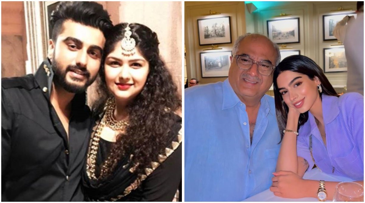arjun kapoor, anshula kapoor, khushi kapoor,