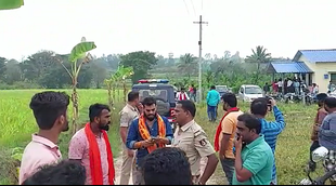 belur christian hall, karnataka, Bajrang dal
