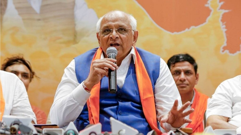 गुजरात के मुख्यमंत्री भूपेंद्र पटेल (एक्सप्रेस फाइल फोटो)