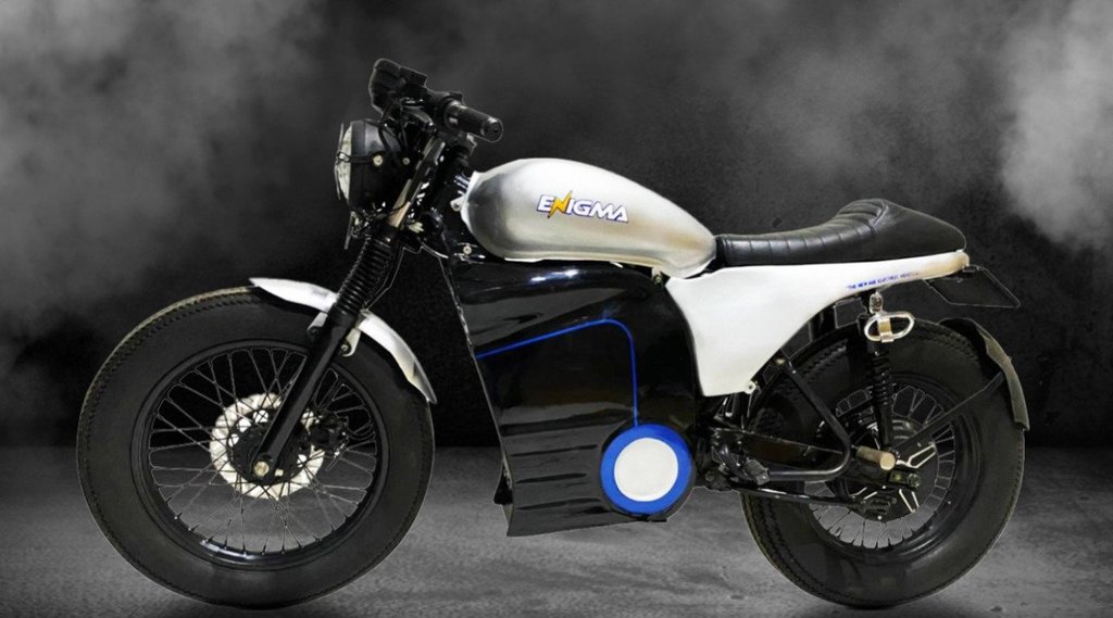 Enigma Automobiles cafe racer electric bike