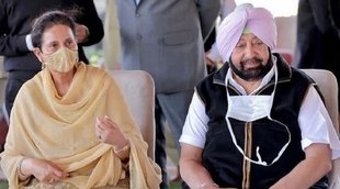 capt amrinder singh wife, punjab congress