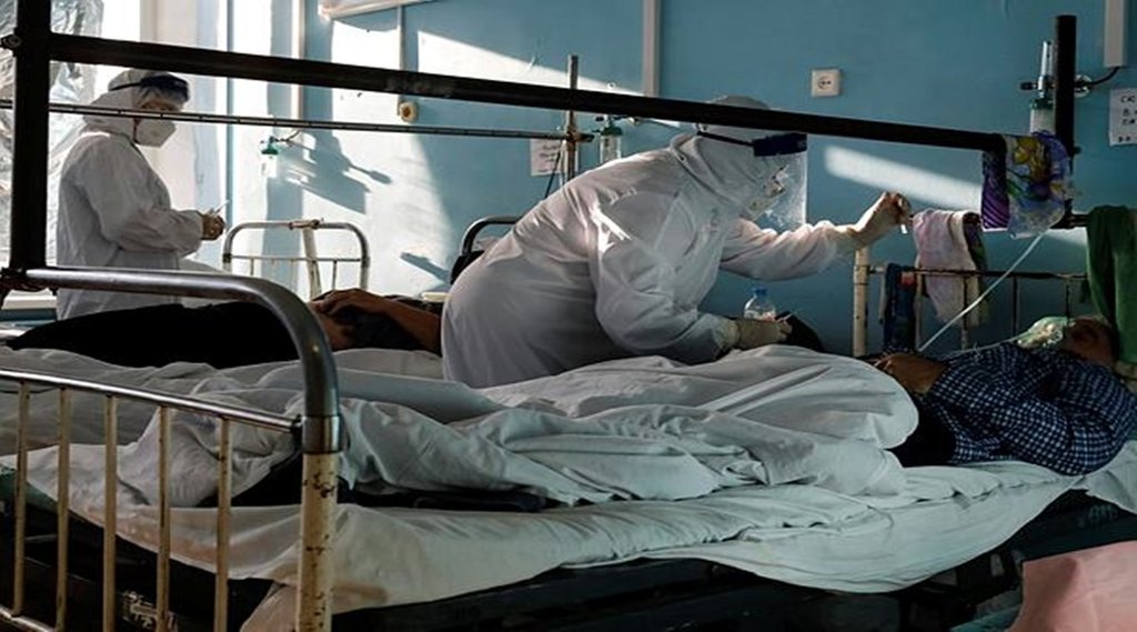 रूस के एक अस्पताल की तस्वीर। फोटो- एपी