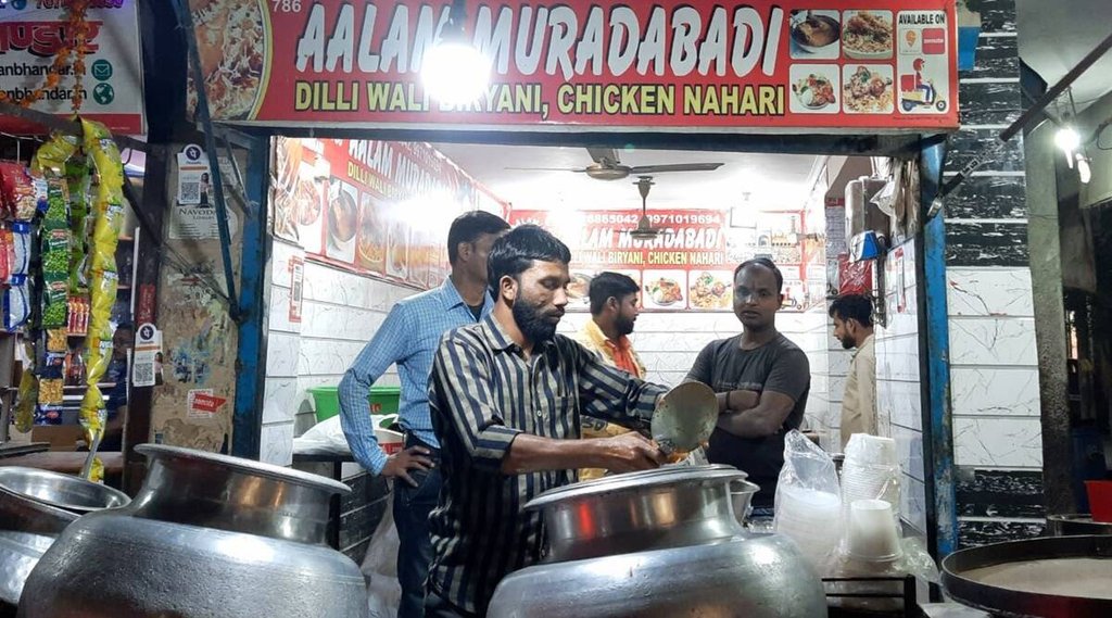 delhi biryani shop burari