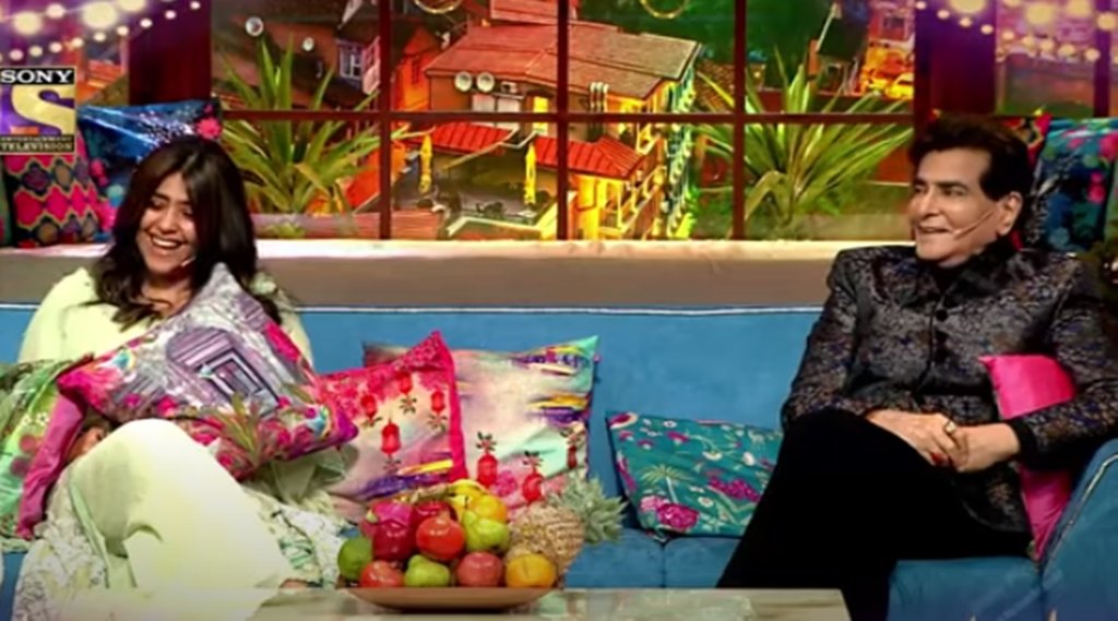 ekta kapoor, jeetendra, the kapil sharma show