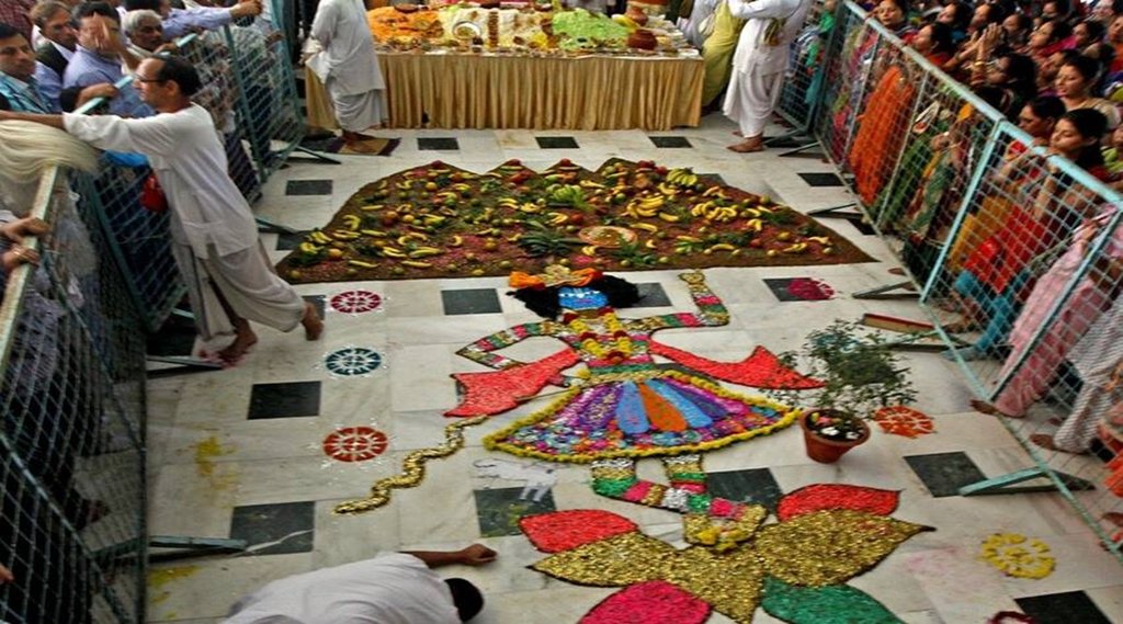 govardhan puja katha, goverdhan katha, govardhan puja vidhi, govardhan puja muhurat,