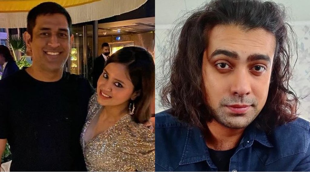 ms-dhoni-date-photo-shared-by-wife-sakshi-dhoni-with-his-honey-picture-gone-viral-on-social-media-singer-jubin-nautiyal-also-commented-with-robin-uthappa-wife