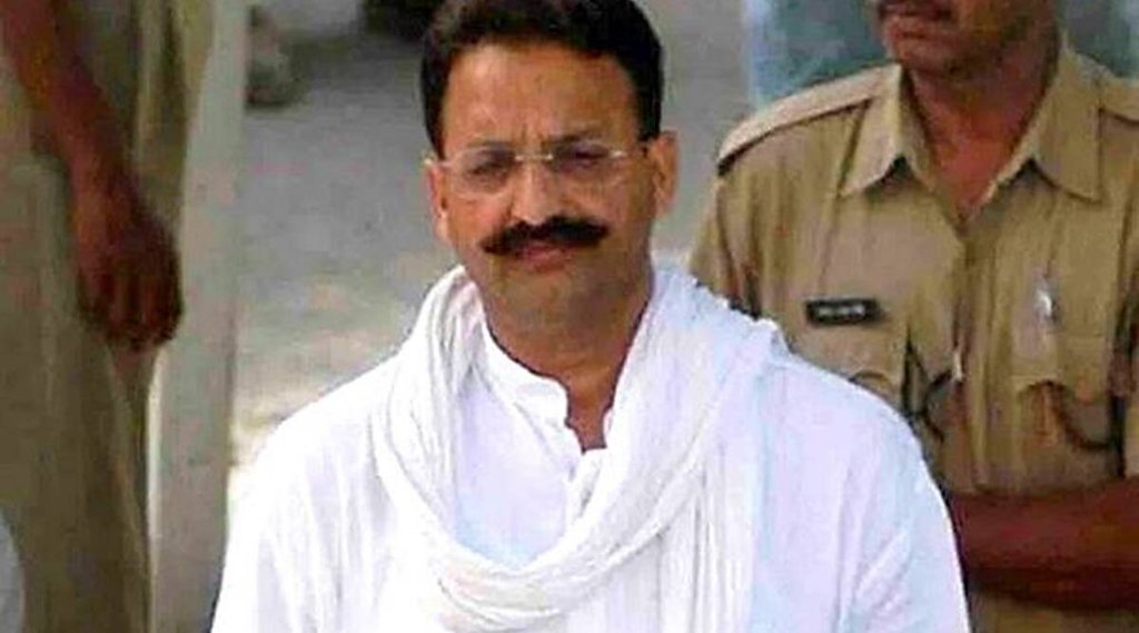 बाहुबली नेता मुख्तार अंसारी। (इंडियन एक्सप्रेस फाइल फोटो)