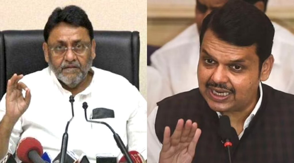 Nawab Malik, Devendra Fadanvees