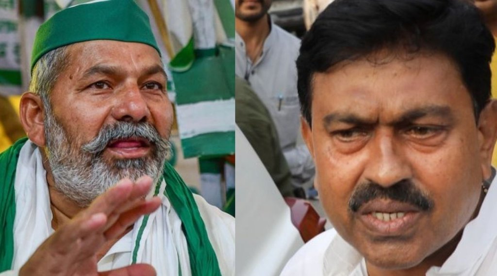 rakesh tikait ,ajay mishra