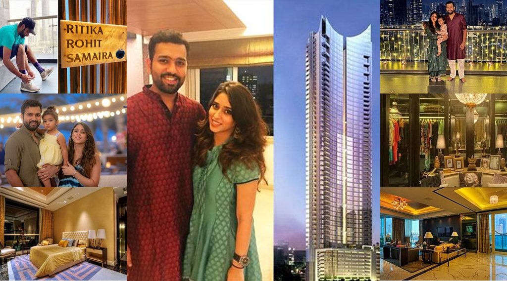 rohit-sharma-ritika-sajdeh-30-crores-luxurious-house-have-various-attractive-things-situated-in-mumbai-famous-ahuja-towers-29th-floor-arabian-sea-visible-photos