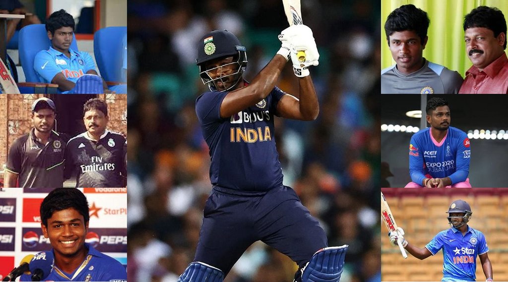 sanju-samson-father-leaves-delhi-police-job-for-making-him-cricketer-rajasthan-royals-captain-desired-to-become-ips-officer-married-charulatha-his-college-friend