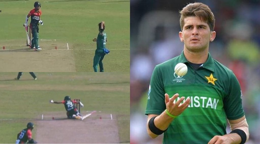shaheen-shah-afridi-fined-by-icc-after-throwing-ball-at-bangladesh-batsman-afif-hossain-also-pacer-apologized-after-match-pakistan-cricket-board-released-video