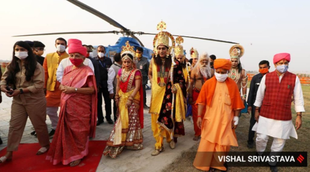 yogi adityanath, ayodhya diwali, anjana om kashyap