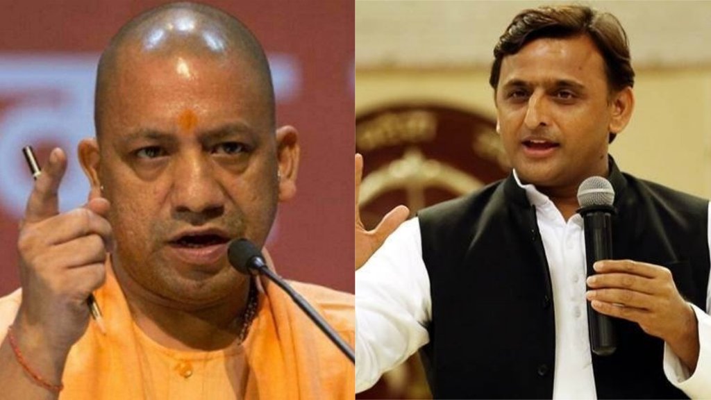 शनिवार को इटावा में आयोजित एक कार्यक्रम में योगी आदित्यनाथ ने बिना अखिलेश यादव का नाम लेते हुए कहा कि कुछ लोग कोरोना महामारी के दौरान अपने घर और ट्विटर तक सीमित थे। (एक्सप्रेस फाइल फोटो)