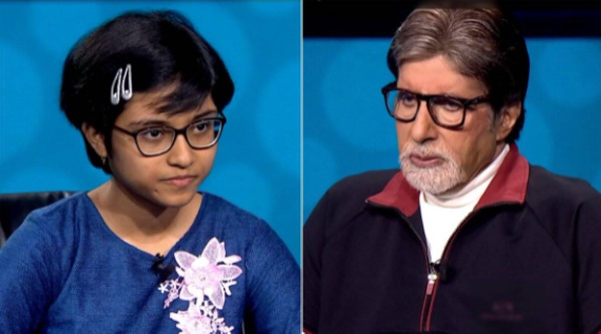 KBC 13, 14 year old Rajnandini, केबीसी, कौन बनेगा करोड़पति KBC 13, 14 year old Rajnandini, केबीसी, कौन बनेगा करोड़पति