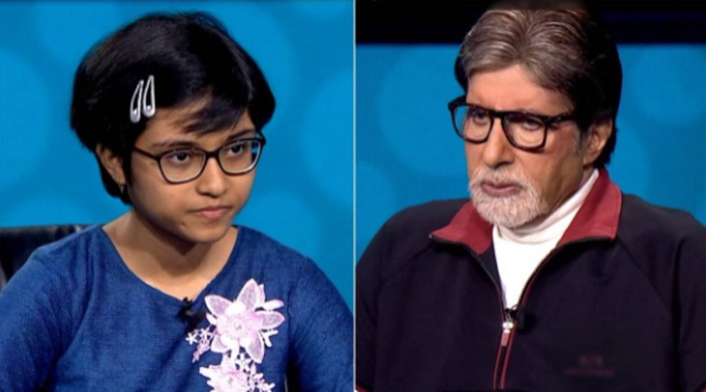 KBC 13, 14 year old Rajnandini, केबीसी, कौन बनेगा करोड़पति