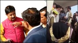 अजय मिश्रा टेनी दिल्ली तलब; बेटे आशीष से जुड़े सवाल पर पत्रकार पर भड़के, मोबाइल छीन कर बोले- दिमाग खराब है क्या बे, मारने के लिए भी झपटे