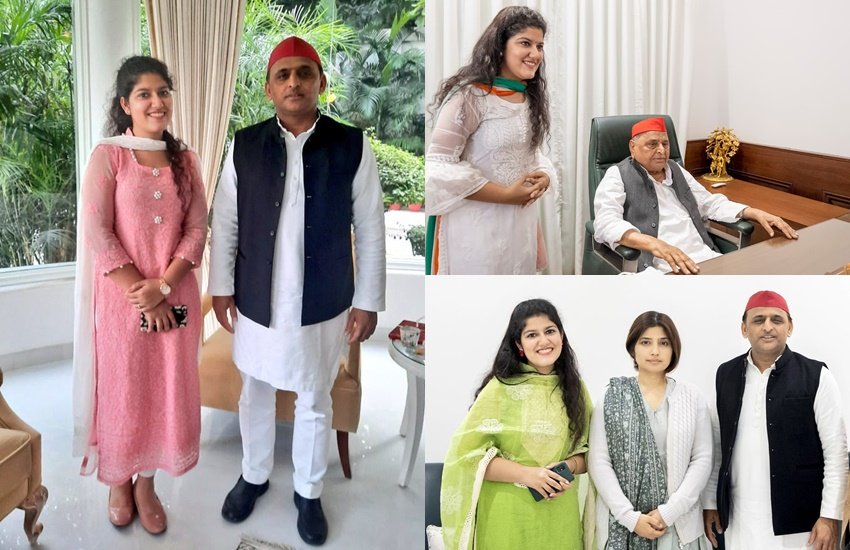 लखनऊ में समाजवादी पार्टी के कार्यालय में अकसर एक युवती चर्चा का विषय रहती है। यह युवती कभी अखिलेश यादव(Akhilesh Yadav) के साथ नजर आई तो कभी मुलायम सिंह (Mulayam Singh Yadav) तो कभी डिंपल यादव (Dimple Yadav) के साथ। आइए जानें कौन है यह लड़की।