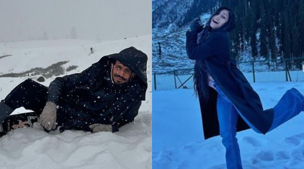 dhanashree-verma-tip-tip-barsa-pani-dance-video-from-ice-in-gulmarg-kashmir-in-style-of-katrina-kaif-raveena-tandon-with-yuzvendra-chahal