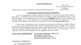 Railway Job, Railway Vacancy, Railway Latest Vacancy, Govt Job