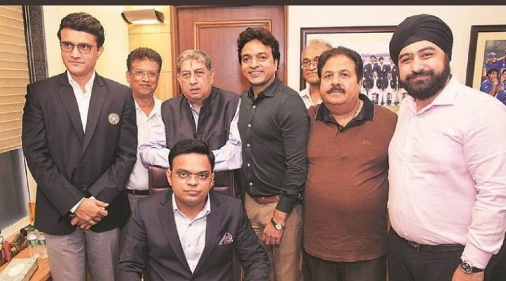 Amit Shah, Sourav Ganguly, Jay Shah