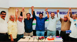 Goa Election, Congress, GFP, 18 days after meeting, Rahul gandhi, Vijay Sardesai