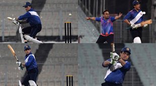 sourav-ganguly-batting-seen-again-during-friendly-match-between-bcci-president-11-and-jay-shah-secretary-11-won-by-1-run