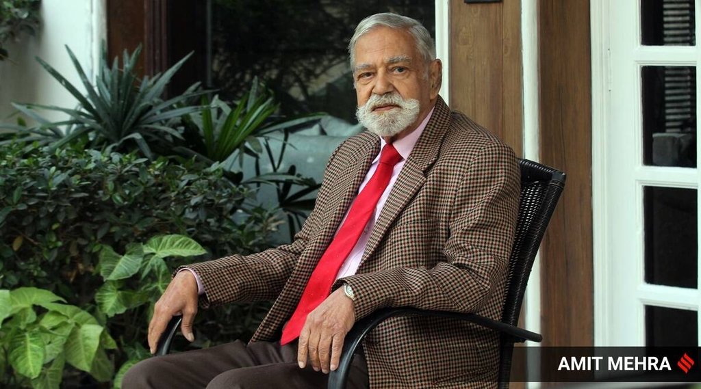 लेफ्टिनेंट कर्नल सुरिंदर कपूर। (फोटो अमित मेहरा इंडियन एक्सप्रेस )