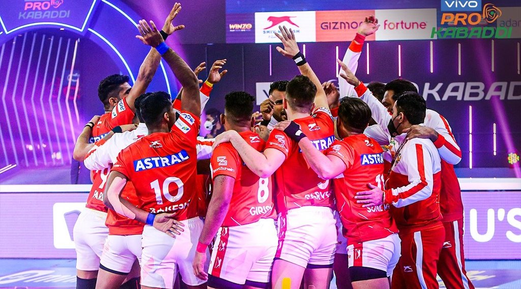 Gujarat Giants vs Jaipur Pink Panthers Pro Kabaddi