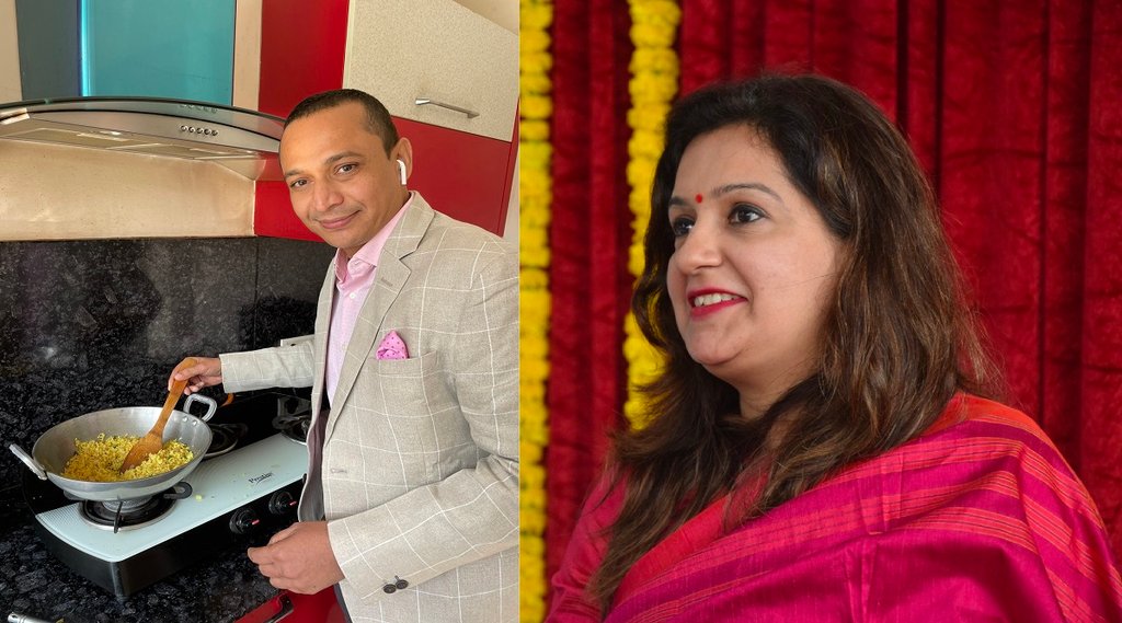 IAS rajshekhar, priyanka chaturvedi