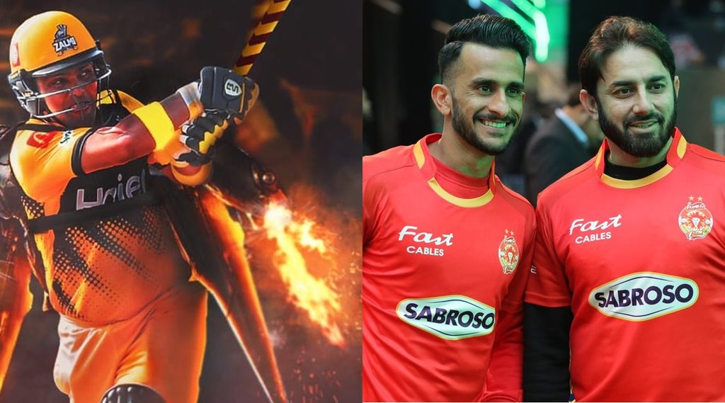 Kamran Akmal Hassan Ali Saeed Ajmal Pakistan Super League