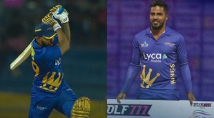 Lanka Premier League Maheesh Theekshana Chaturanga de Silva Dambulla Giants vs Jaffna Kings