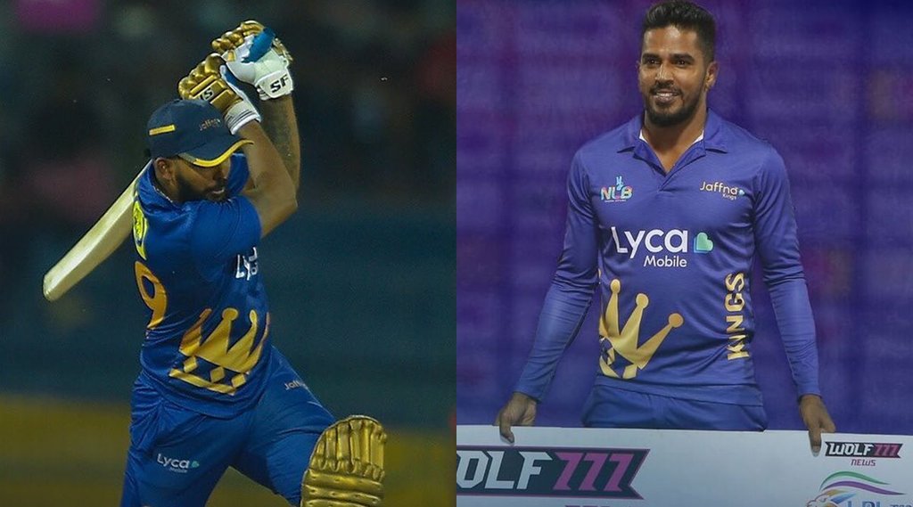 Lanka Premier League Maheesh Theekshana Chaturanga de Silva Dambulla Giants vs Jaffna Kings