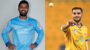 LPL 2021 Sri Lankan wicketkeeper Dinesh Chandimal Afghan pacer Naveen-ul-Haq Colombo Stars Galle Gladiators