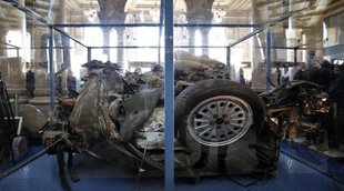 Mafia judge Giovanni Falcone’s car destroyed in Capaci bombing