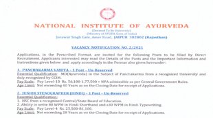 NIA Recruitment 2021