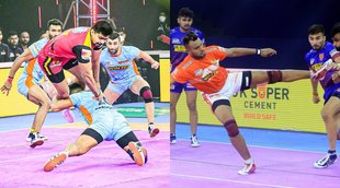 Pro Kabaddi League 2021-22 Bengaluru Bull Beats Bengal Warriors Gujarat Giants Dabang Delhi Played Tie