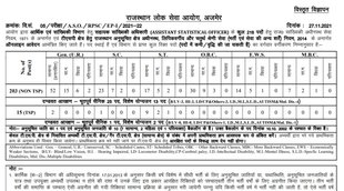 RPSC, RPSC ASO Job, RPSC ASO Vacancy, Govt Job