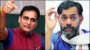 Rakesh Sinha, Yogendra Yadav, Farmers Protest