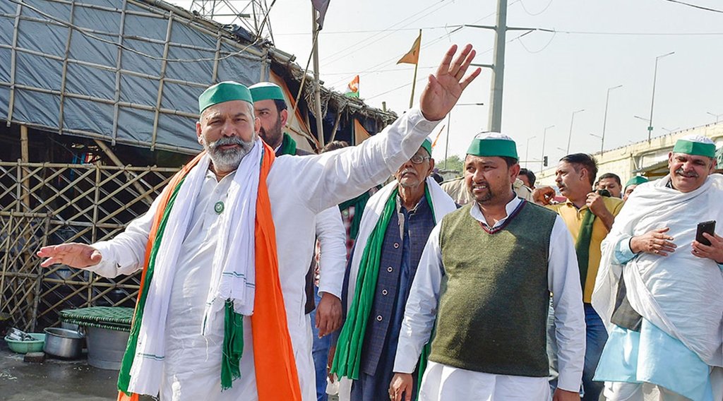 Rakesh Tikait, Rakesh Taikit Latest Photo, BKU Leader Photo
