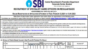 Bank Recruitment, SBI Recruitment 2022, state Bank of India