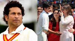 sara-tendulkar-apologized-with-brother-arjun-tendulkar-by-sachin-tendulkar-wife-anjali-tendulkar-was-seen-crying-in-farewell-speech-video
