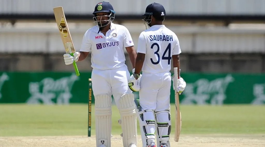 Sarfaraz Khan Hanuma Vihari India A South Africa A Sarel Erwee Raynard van Tonder Ishan Porel Glenton Stuurman